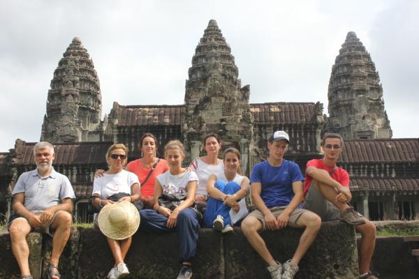 Ai templi di Angkor Wat