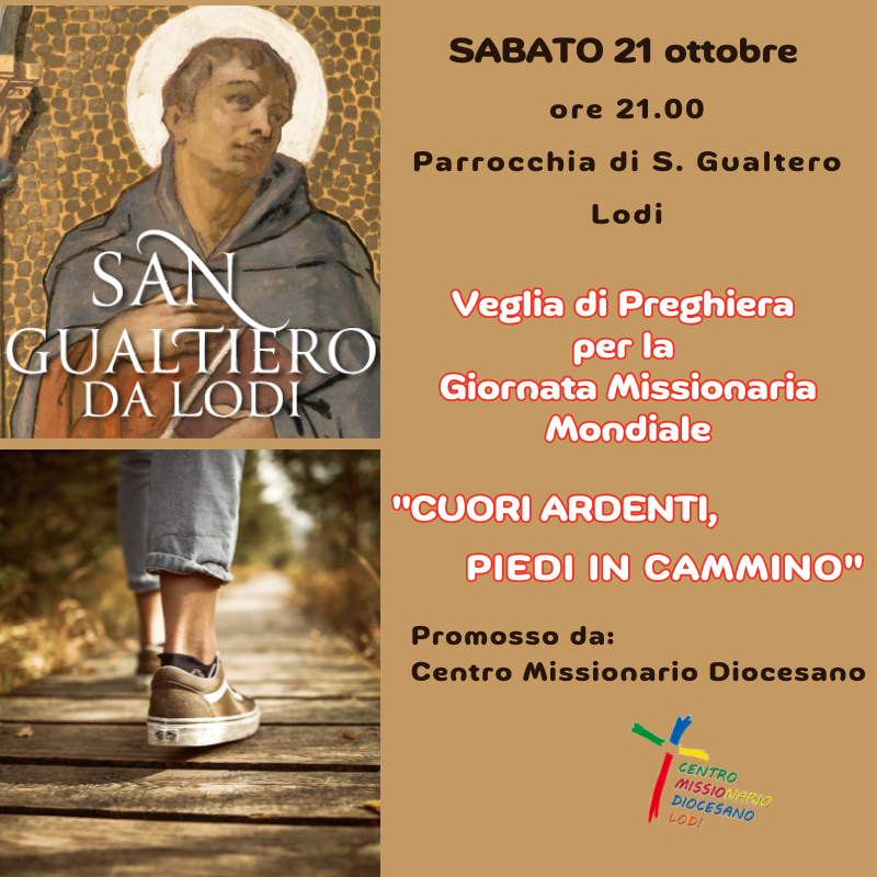 Locandina Veglia Missionaria