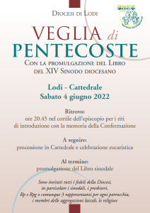 Locandina Veglia di Pentecoste