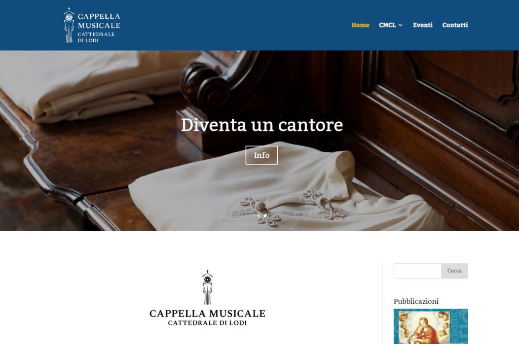 sito_coro Cappella Musicale Cattedrale di Lodi 2017