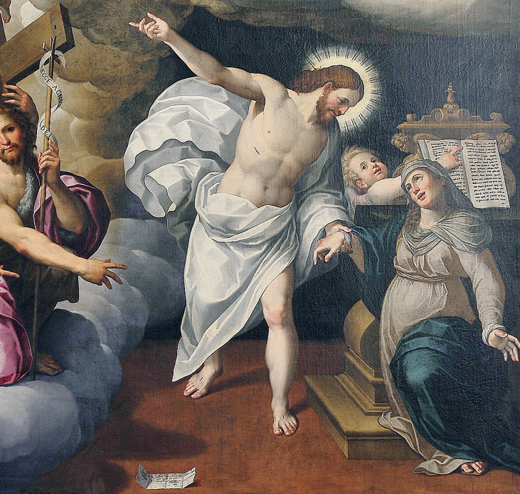 Giovan Battista Trotti, detto il Malosso, “Apparizione del Risorto a Maria”, 1600 circa, seconda sede del Museo diocesano di arte sacra di Lodi