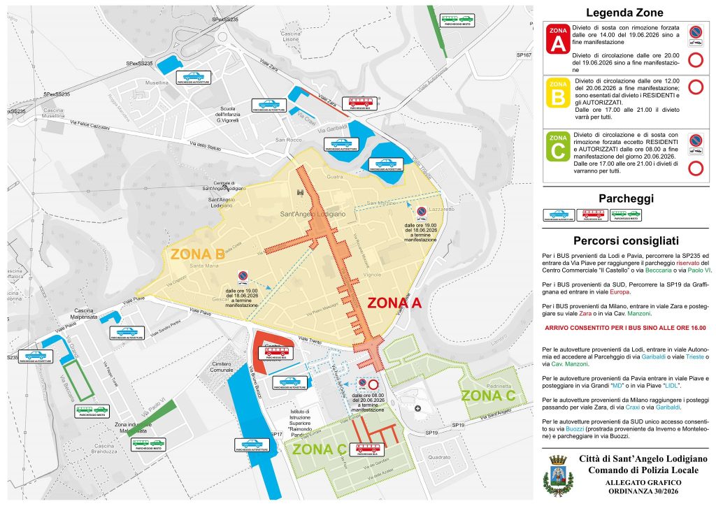 Viabilità e parcheggi Sant'Angelo